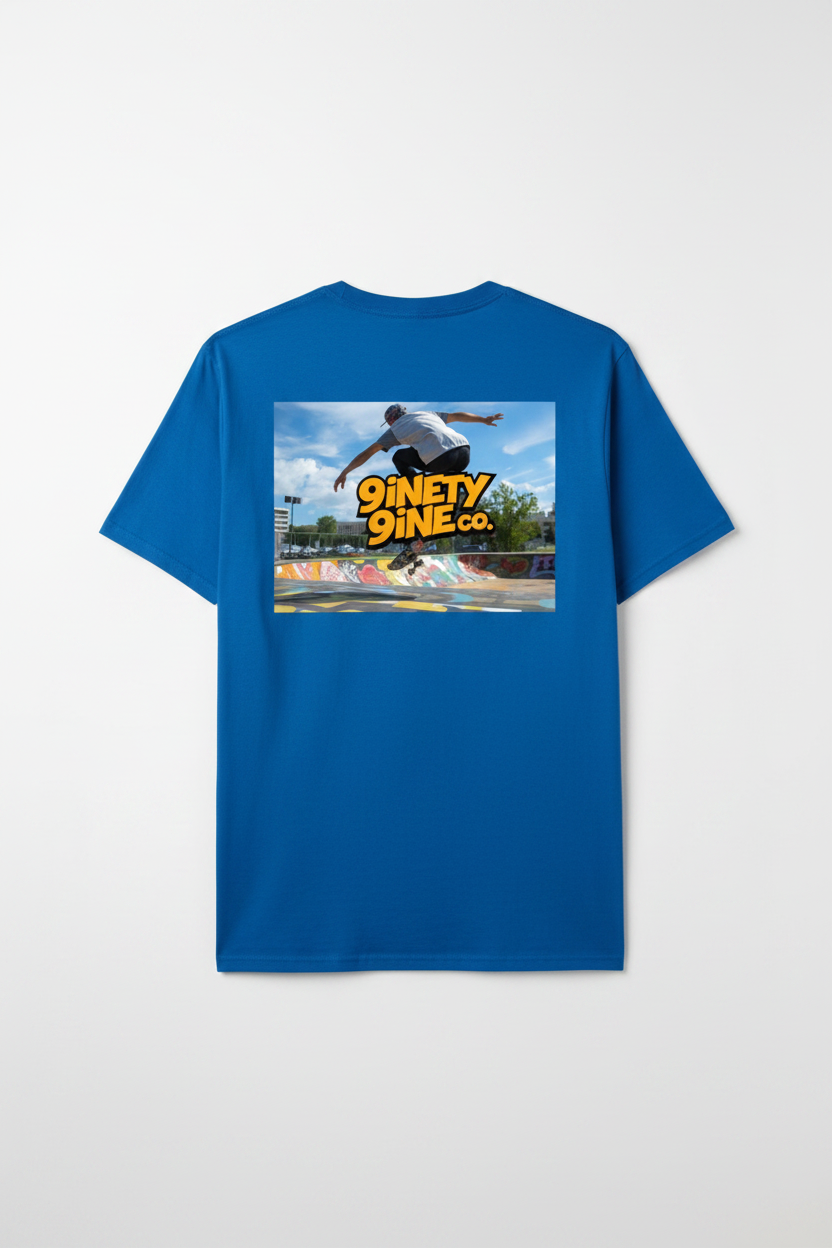 9inety 9ine Co. Skateboard Graphic Tee